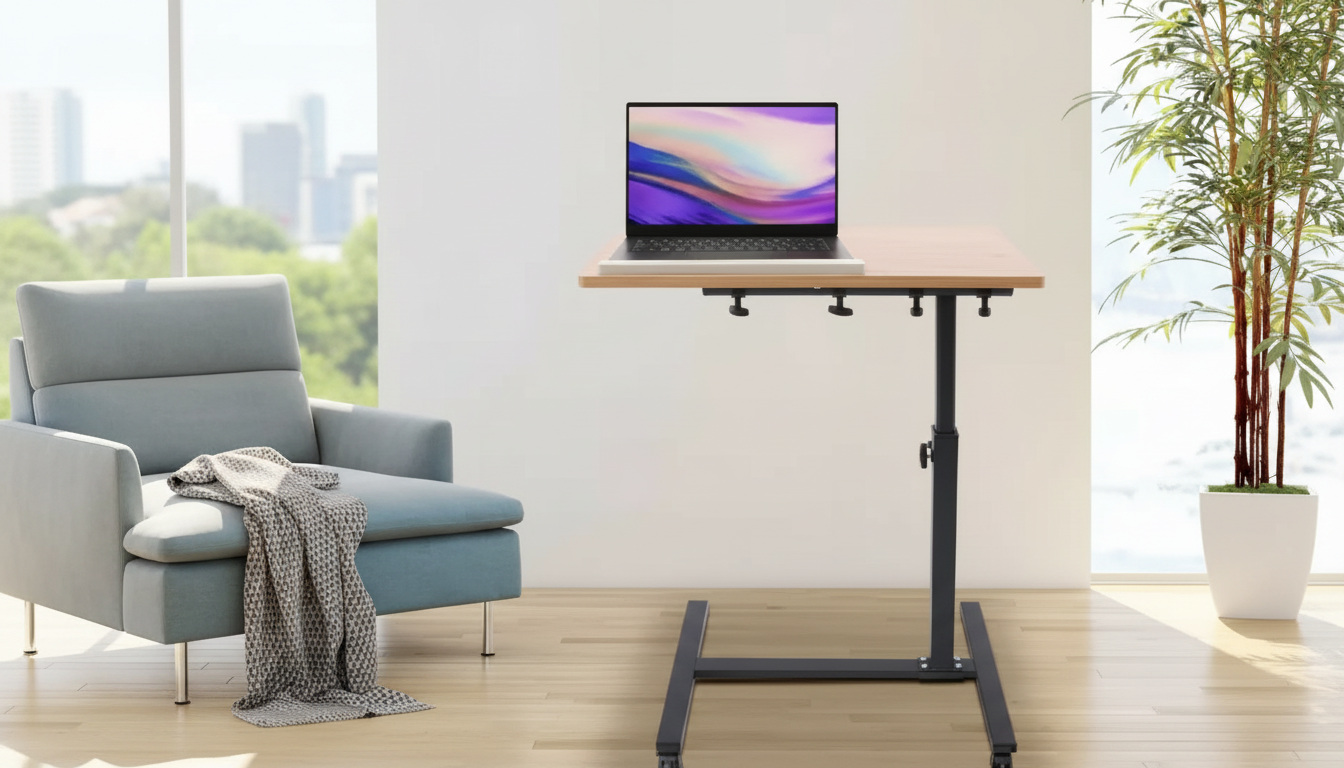 24-Inch Rotating Laptop Desk Stability for Typing & Writing